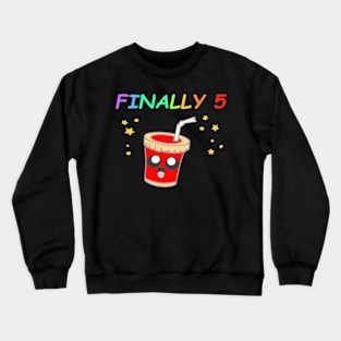 kids birthday party Crewneck Sweatshirt